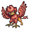 Cute Red Gryphon
